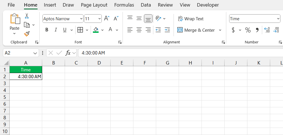 Convert Seconds to Minutes in Excel