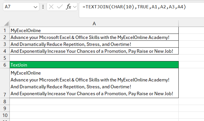 How to Enter in Excel