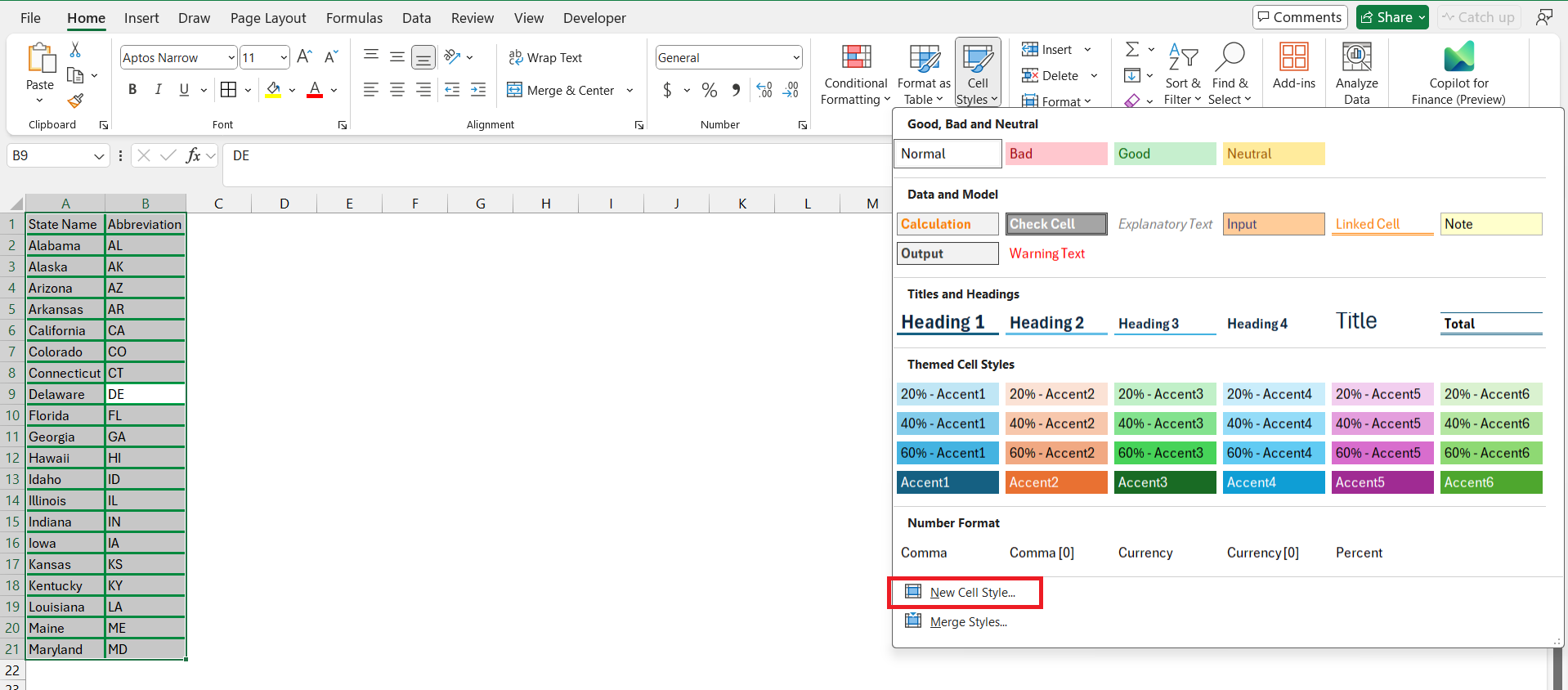 How to Add Borders in Excel