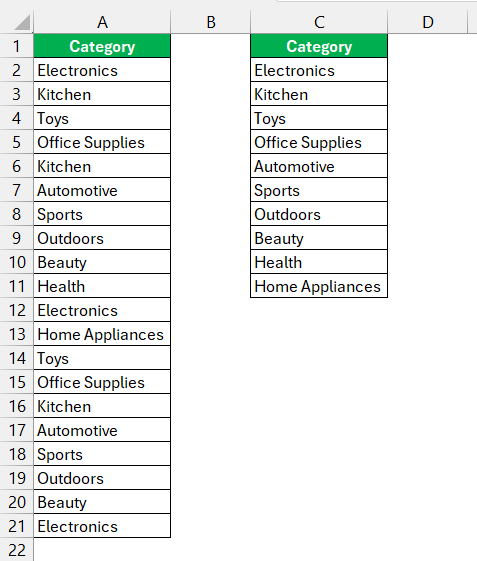 Count Excel Row