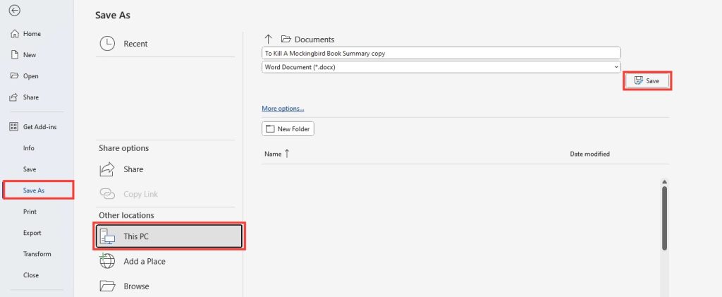 Duplicate microsoft word documents