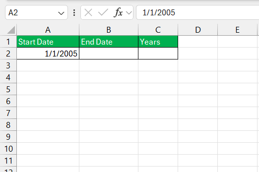 datedif in excel