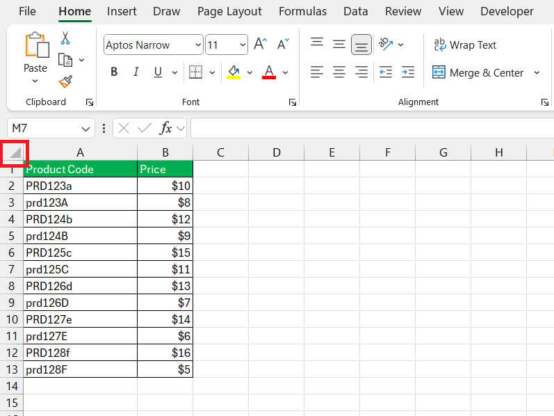 Clear Excel Formatting