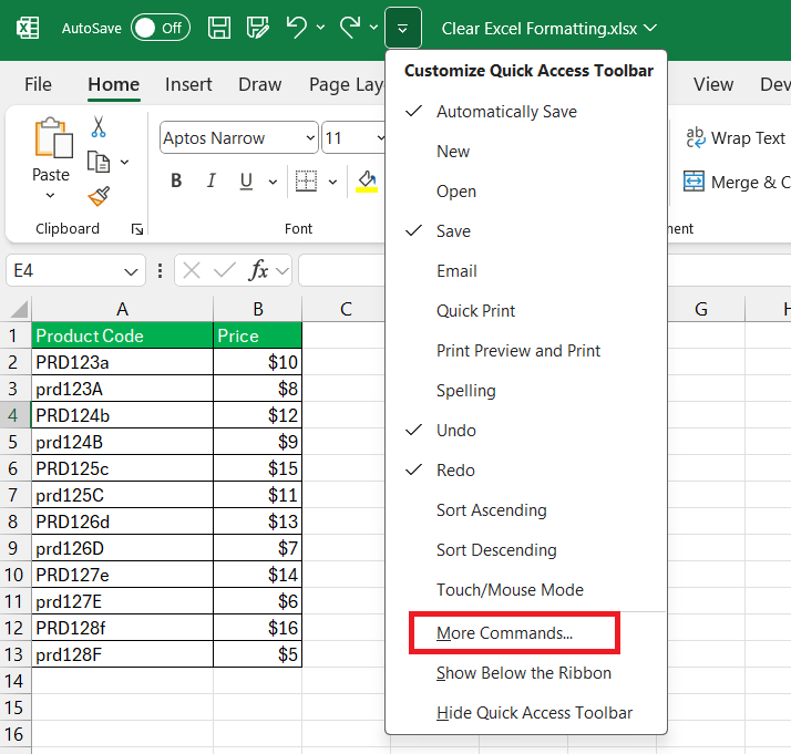 The Ultimate Guide to Clear Excel Formatting | MyExcelOnline