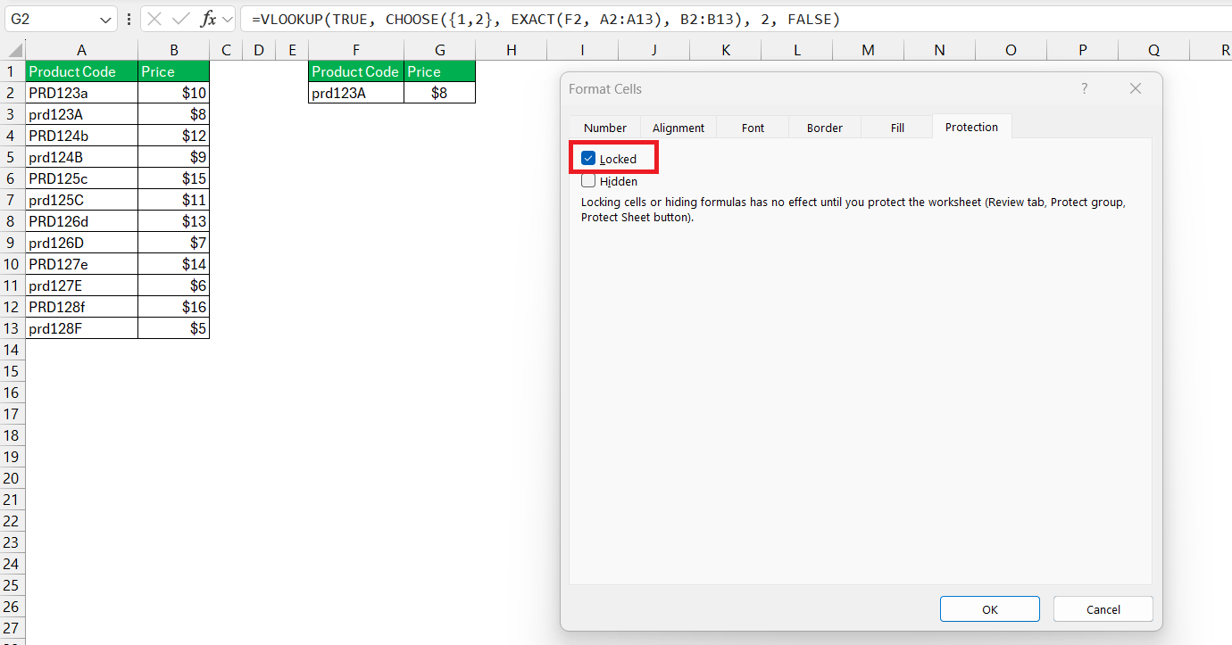 How to Lock Cells in Excel