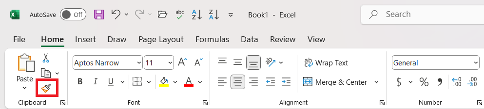 How to Copy Format in Excel