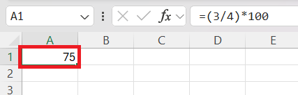 how to turn a fraction into a percent