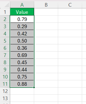 Insert Cent Symbol in Excel