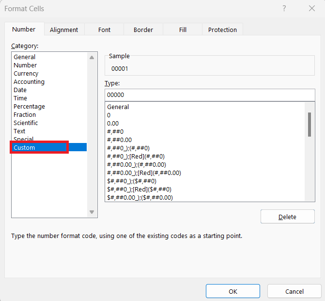 Insert Cent Symbol in Excel