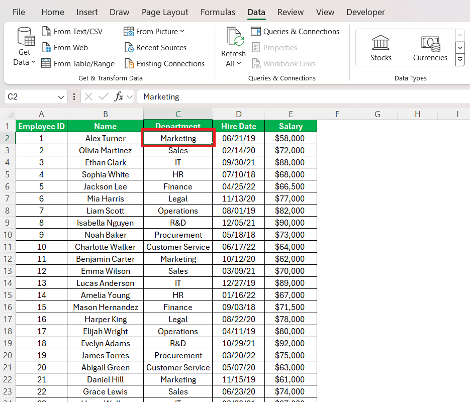 How to Freeze Rows in Excel