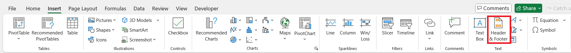 Excel Watermark