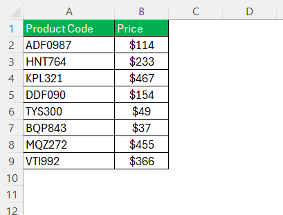 Reference Tables in Excel