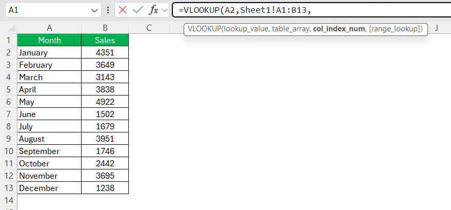 Pull Information from Another Sheet