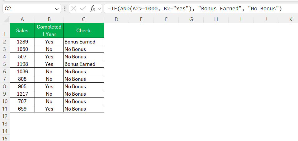 Logical Function