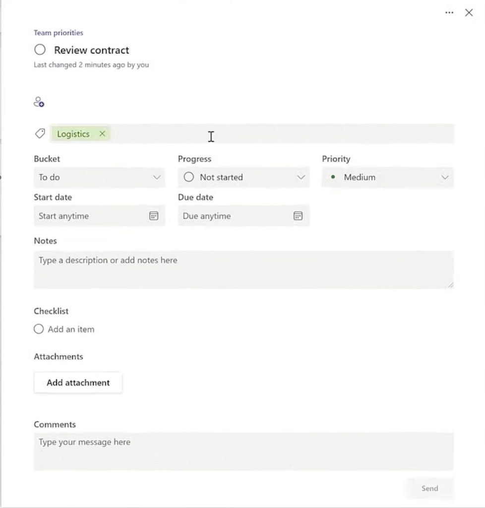 Planner in Microsoft Teams