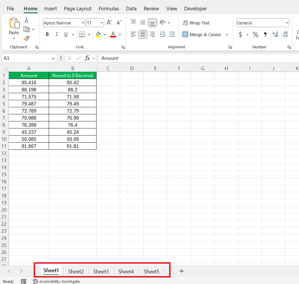 how to delete extra page in Excel