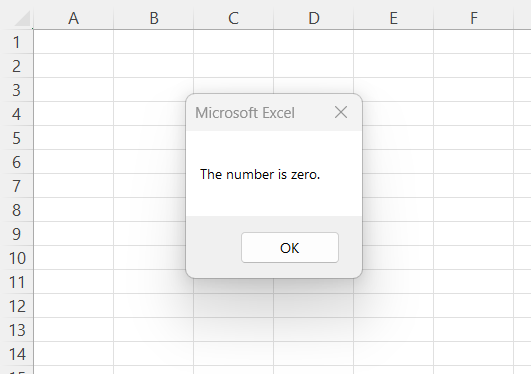 VBA Else If in Excel