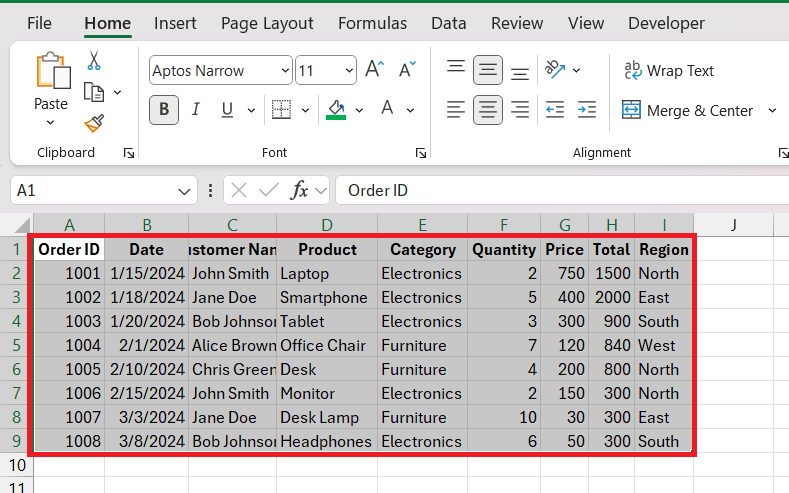 How to Wrap Text in Excel