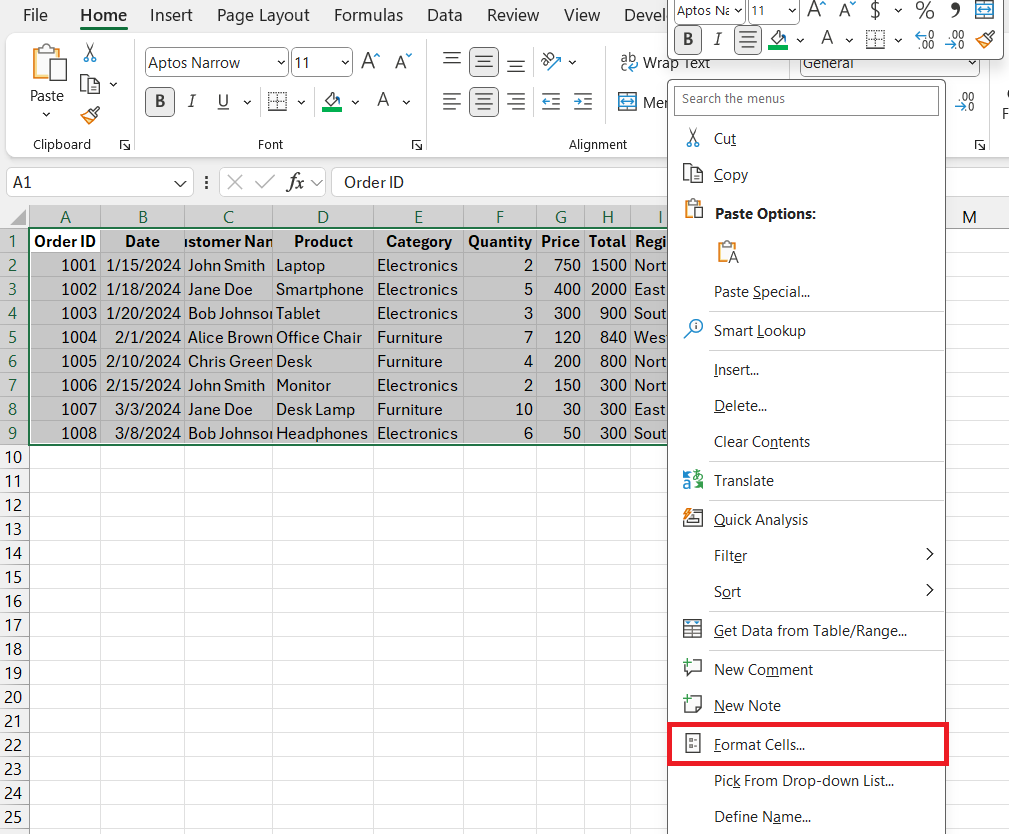 How to Wrap Text in Excel