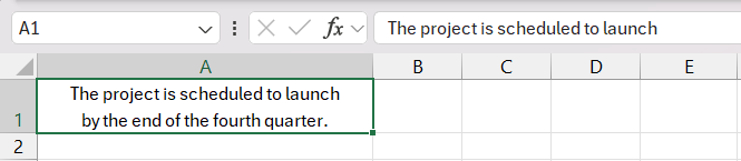 How to Wrap Text in Excel