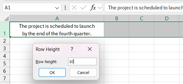 How to Wrap Text in Excel