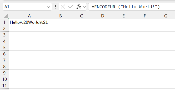 EncodeURL function