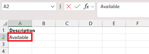 How to Skip in Excel