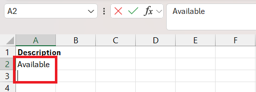 How to Skip in Excel