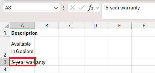 How to Skip in Excel