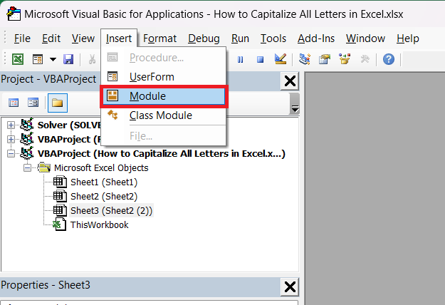 How to Capitalize All Letters in Excel