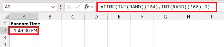 RAND Function