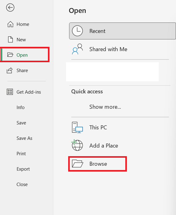 How to Open CSV File in Excel