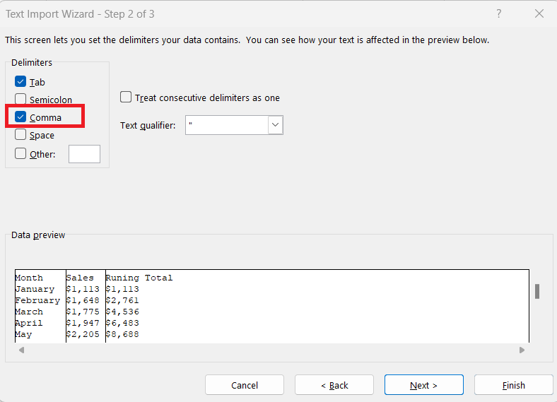 How to Open CSV File in Excel