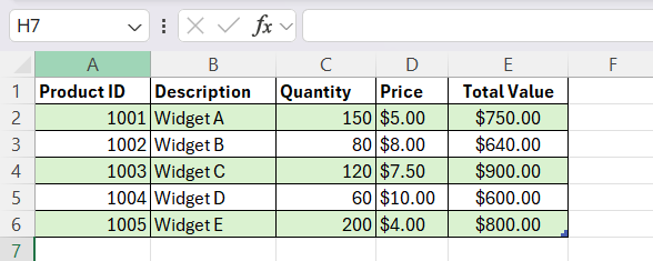 Row vs Column