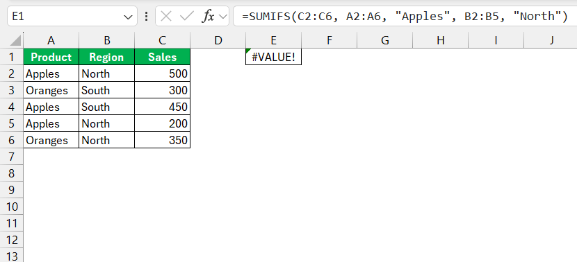 What Does SUMIFS Mean in Excel