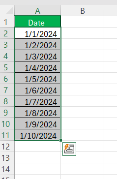 What are the Weekend Days in Excel