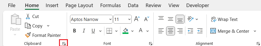 Clear Clipboard in Excel