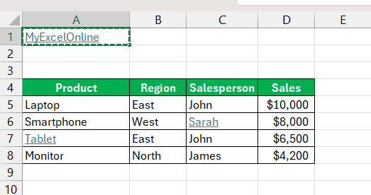 How to Remove Hyperlinks in Excel