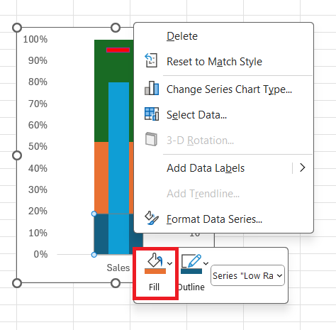 Bullet Chart in Excel