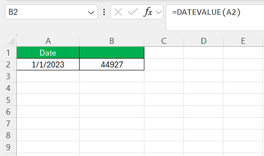 Convert Text to Date in Excel