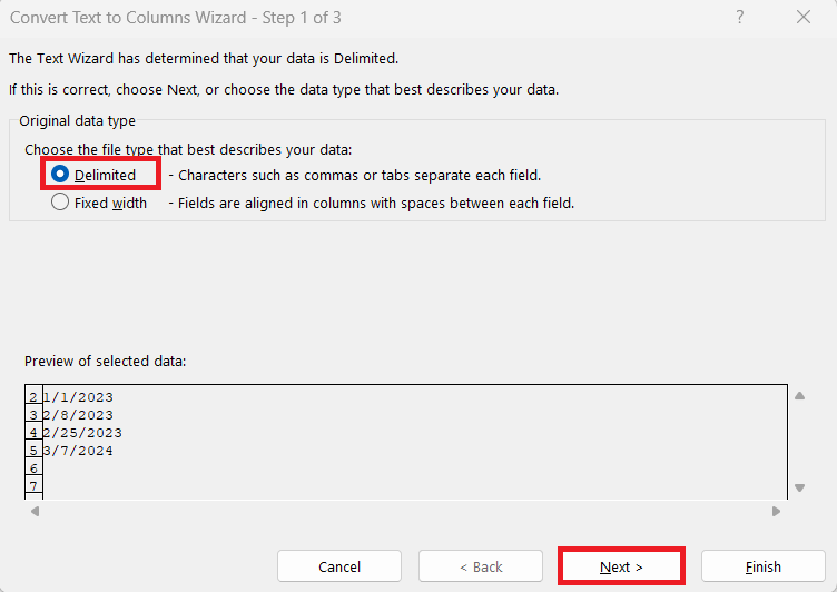 Convert Text to Date in Excel