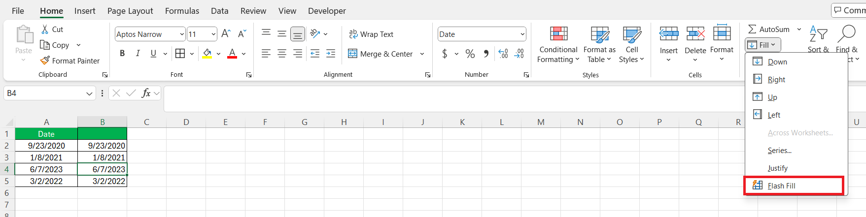 Convert Text to Date in Excel