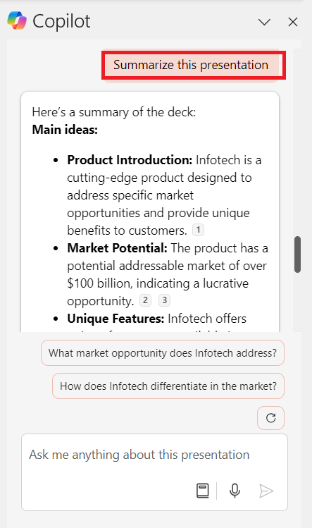 Copilot in PowerPoint