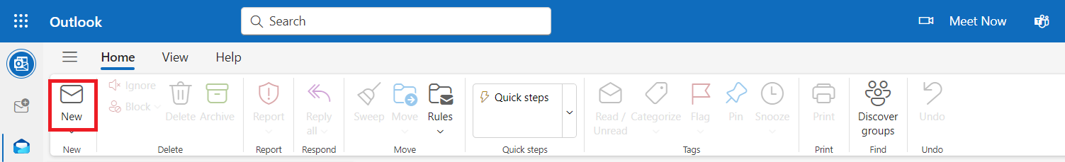 How to BCC in Outlook