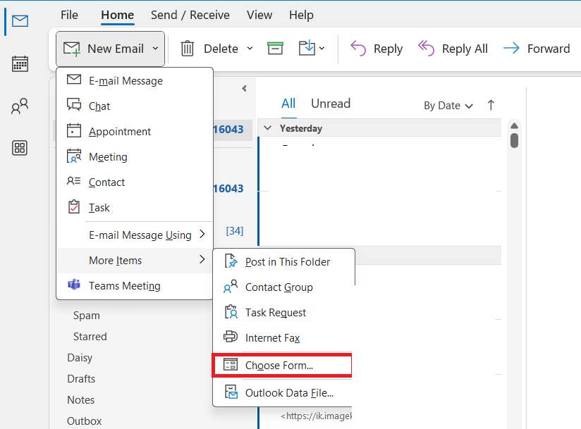 Create an Email Template in Outlook