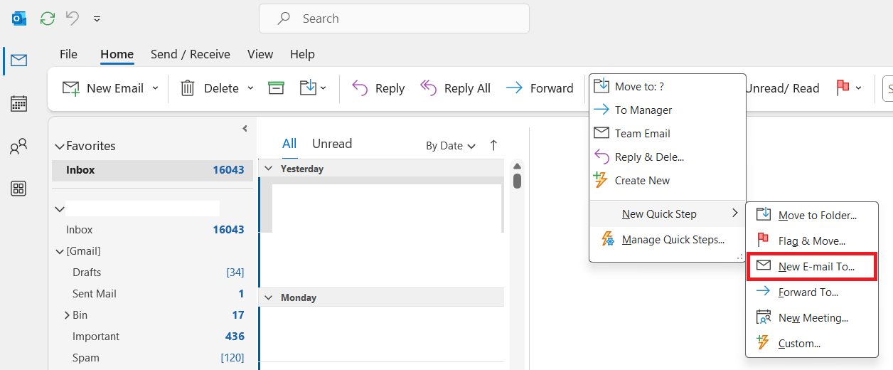 Create an Email Template in Outlook