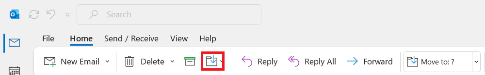 Archive Emails in Outlook