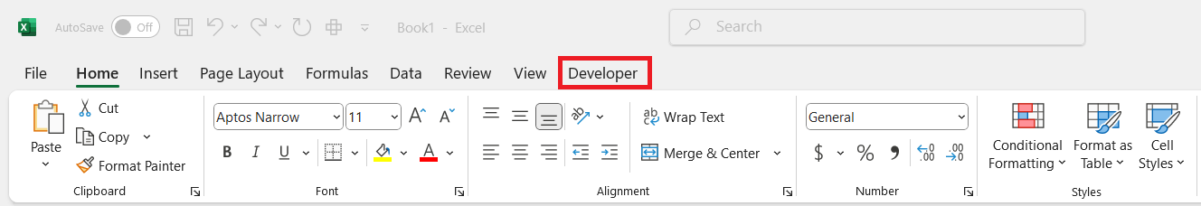 Excel Date Picker