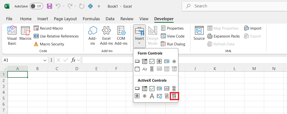 Excel Date Picker