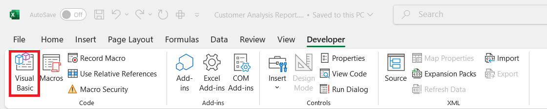 Customer Analysis Report